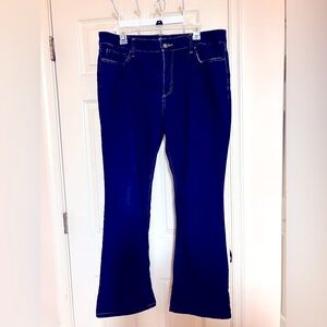 Dark Wash Boot Cut Jeans